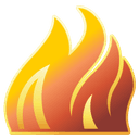 A Large Fire Icon