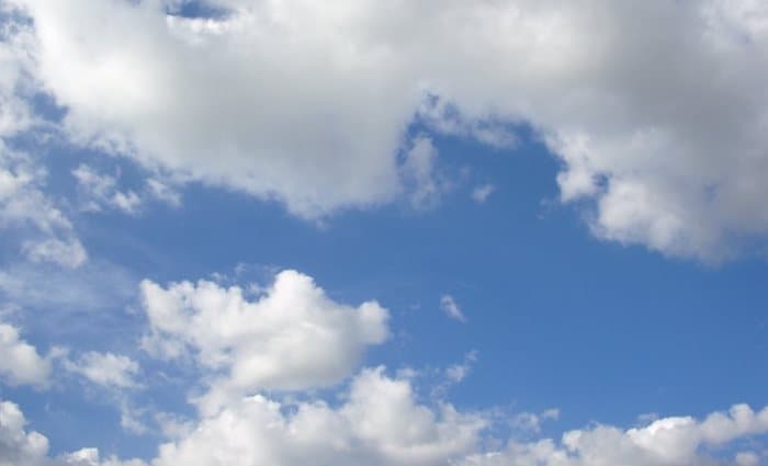 Clean air / clouds