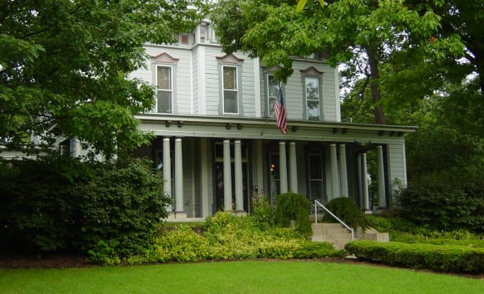 House in summer