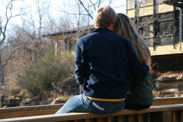 Couple in a relationship