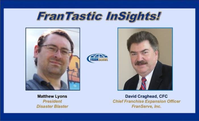 Disaster Blaster Franchise Opportunity Interview with FranServe