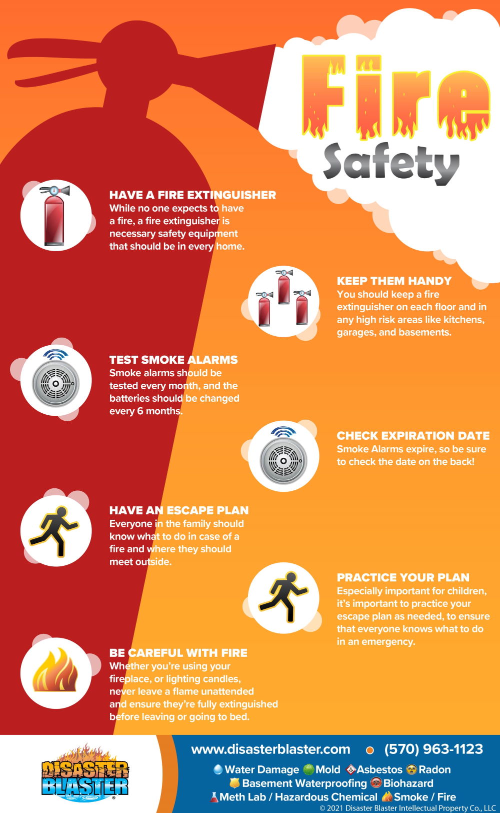 Fire Safety infographic